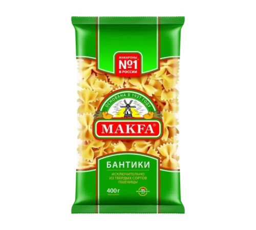 Makfa БАНТИКИ 400г мяг/уп