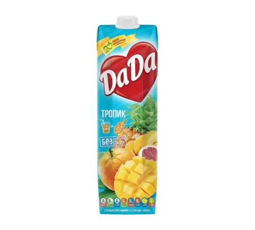 DaDa Нектар Тропик tetrapak 1л