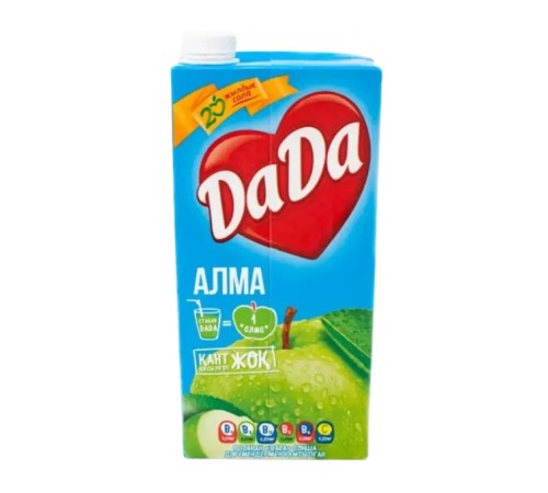 DaDa Экстра витамины 1,95л Яблоко