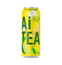 Напиток Зел.Чай Ai tea Лимон-Лайм 0,45 а/б