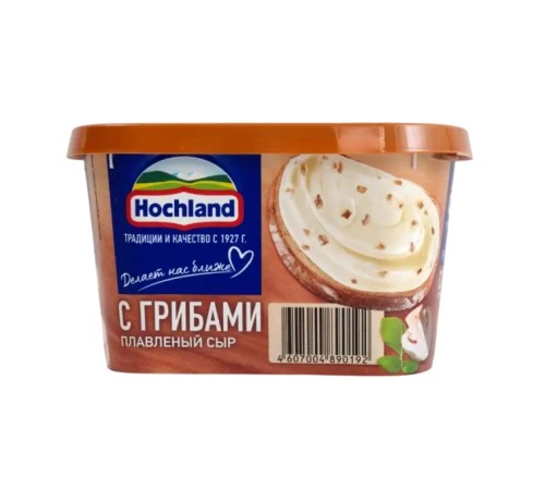 Сыр плавленый Hochland с грибами 400г пл/в Россия