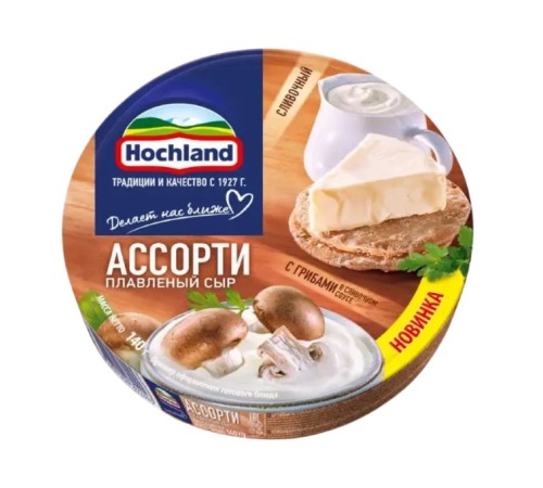 Плавленный сыр грибная корзина