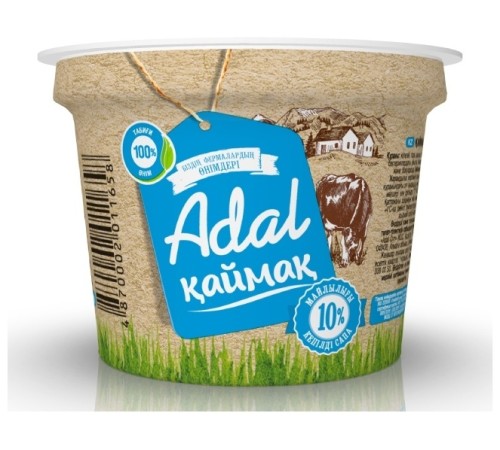 Сметана "Продукты наших ферм" 10% 180г