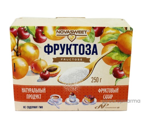 Фруктоза корорб Новасвит 250 г Фруктоза корорб Новасвит 250 г
