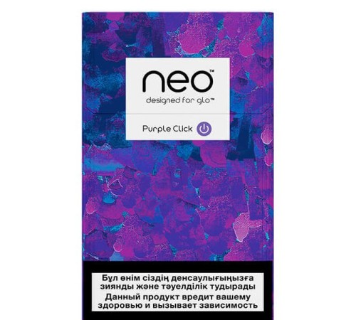 Neo Demi Purple Click нагреваемые табочные палочки Neo Demi Purple Click нагреваемые табочные палочки