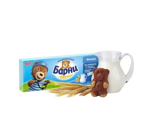 Барни 150г Молочный медв.