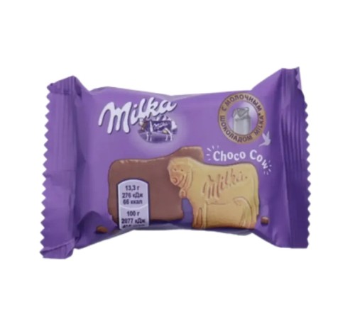 Milka 40г Печенье покрытое молочным шоколадом