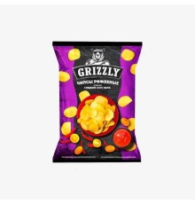 Чипсы натуральные ТМ Grizzly Сладкий чили 55гр