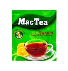 Чай mactea черный растворимый лимон 18г
