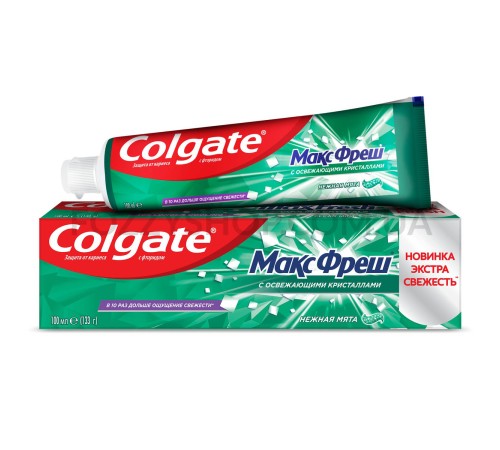 Зубная паста Colgate макс фреш нежная мята 100мл/colg/48x12