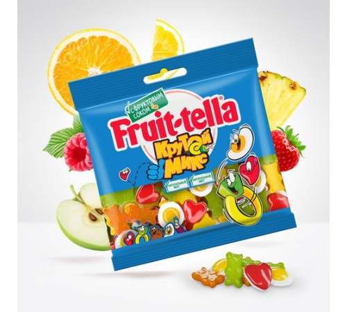 Мармелад жевательный Fruit-tella крутой микс 150г