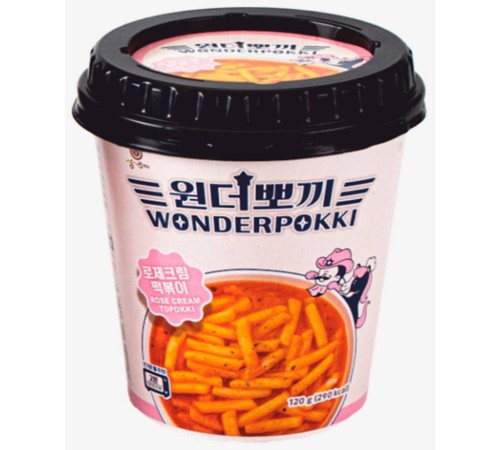 Топпоки быстрого приготовления Wonderpokki Rose 120G