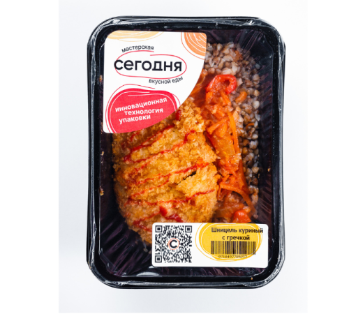Шницель Куриный С Гречкой ДФЗ Шницель Куриный С Гречкой ДФЗ