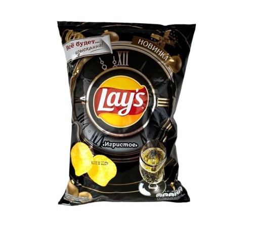 Чипсы Lays Игристое 120гр Чипсы Lays Игристое 120гр