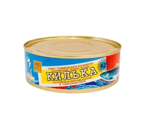 КИЛЬКА БАЛТИЙСКАЯ KUBLEI В ТОМАТНОМ СОУСЕ 240 ГР