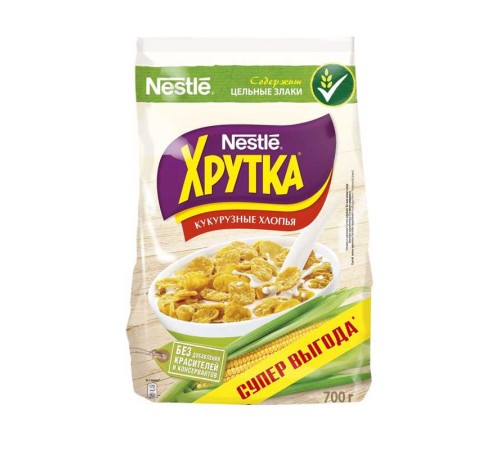 Завтрак сухой Nestle хрутка семейный фомат 700г