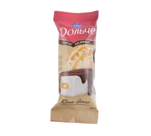 Сырок глазированный Дольче ФМ со вкусом Крем-Брюле 15% 0,36кг