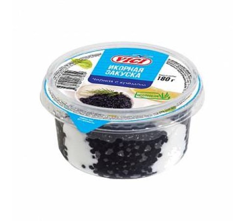 Икра с кремом Черн.Альгиновая Vici 180 гр