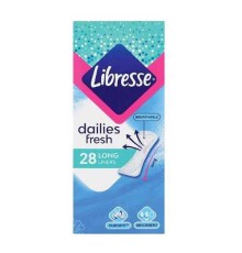 Libresse inleg Long Fresh&vitamin E 28st