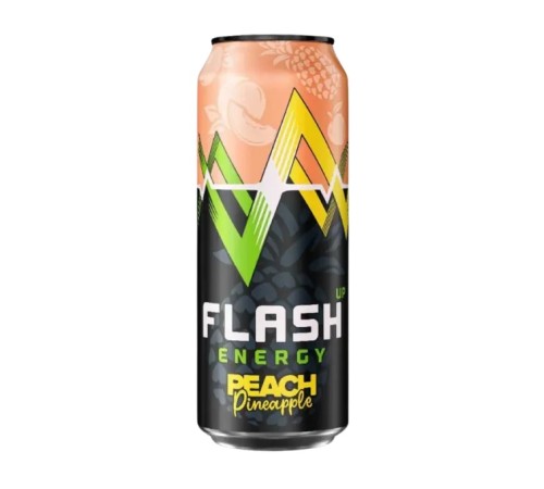 Flash Up Energy Peach Pineapple т/у бан 0,45 л Flash Up Energy Peach Pineapple т/у бан 0,45 л