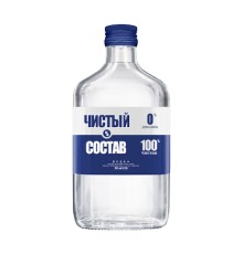 Такая чистая мягкая  38% водка 0,25 л