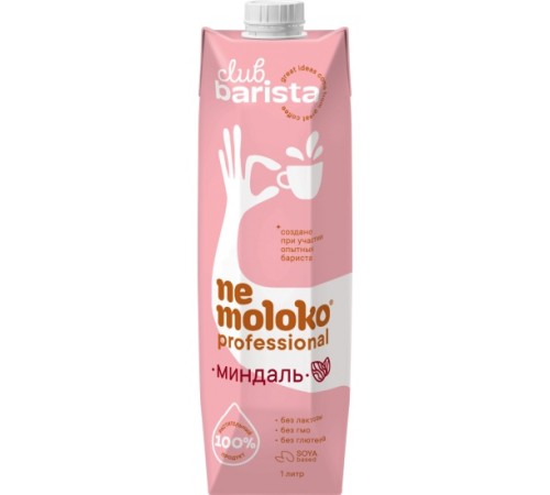 Nemoloko Cоя-Миндаль 1л Nemoloko Cоя-Миндаль 1л