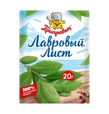 Лавровый лист приправыч 20г мяг/уп