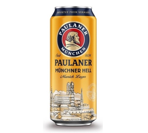 Paulaner Munchner 0.5 4.9% пиво