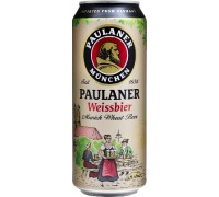 Пиво Paulaner-Светлое ж/б 0,5л