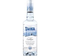 Водка талка 0.5л 40% (ЗАО сибирский лвз)