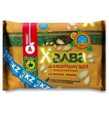 Халва алматинская подсолнечная с цельными ядрами 275г мяг/уп
