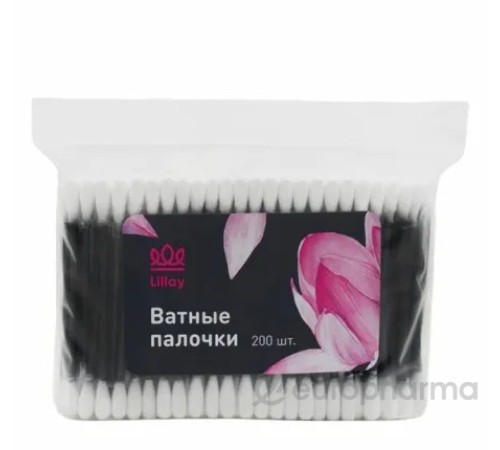 Lillay Ватные полочки пакет 200 шт