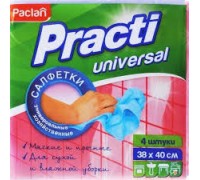 Paclan Practi салфетка для уборки из нетканного полотна 38x 40см 4шт