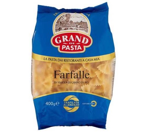Grand di Pasta (Фарфалле) 400гр Grand di Pasta (Фарфалле) 400гр