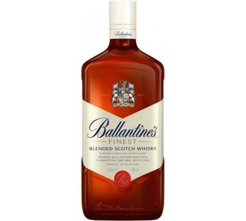Виски ballantine's finest 3 года 40% 1л (шотландия)