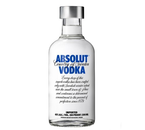 Водка Absolut-Cтандарт 0.5л