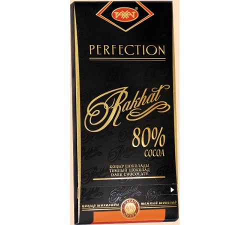 Шоколад рахат, горький 80%, 100г м/у
