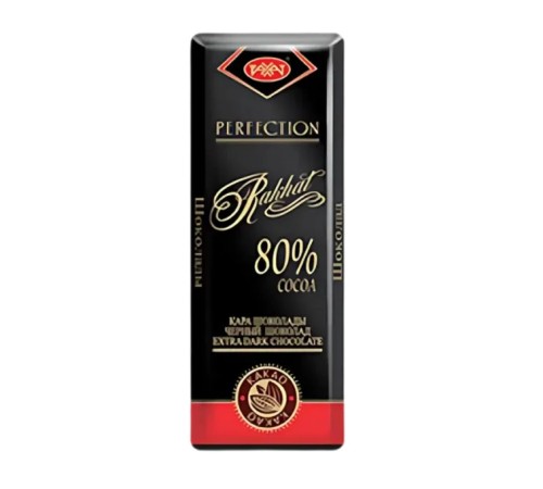 Шоколад рахат, горький 80%, 100г м/у