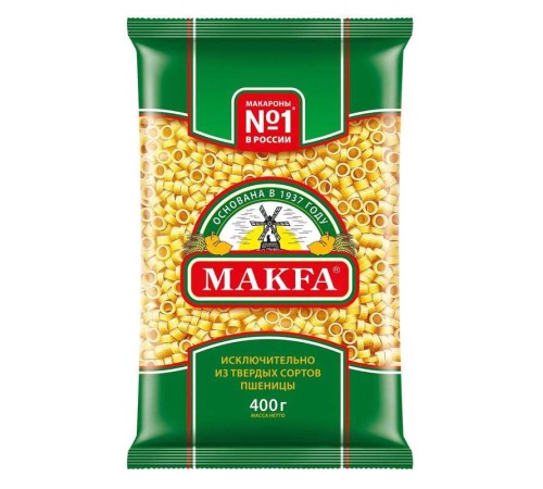 Makfa КОЛЬЦА 400г мяг/уп