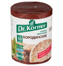 Хлебцы dr.korner 100г бородинские хрустящие
