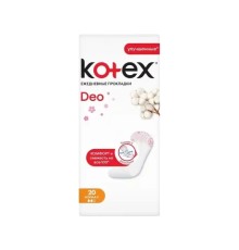 Kotex 20шт ежедневки нормал