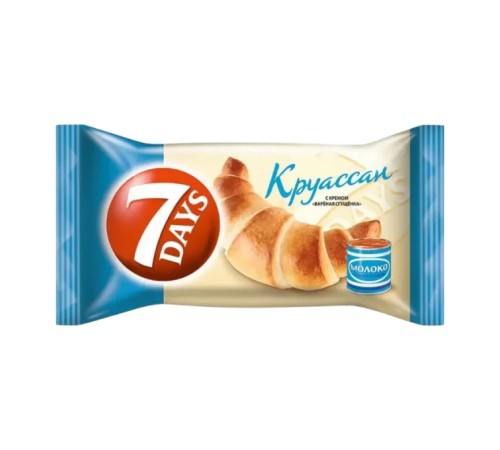 7DAYS 65г миди Круассаны со вкусом вареной сгущ