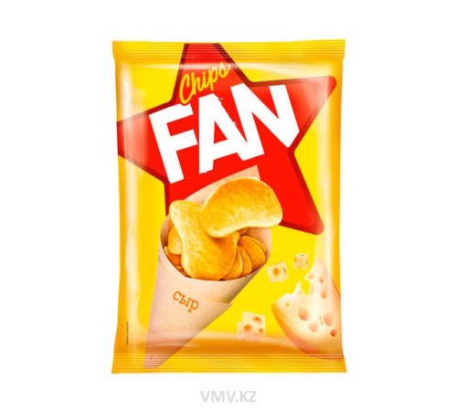 Чипсы FAN 120 ГР. СЫР