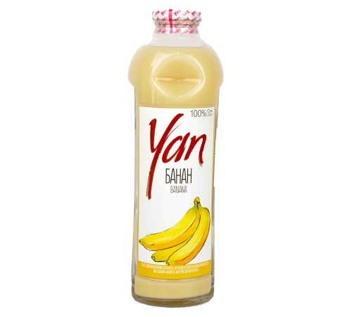 YAN Сок банановый без.сах 0.93л с/б