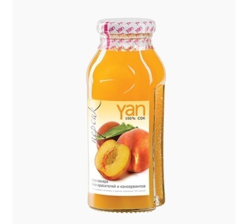 Сок персиковый yan, 0.25л, армения