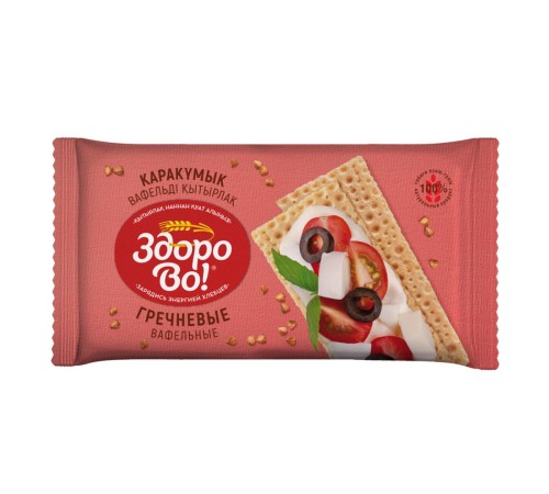 Хлебцы вафельные Здорово! Гречневые 70гр
