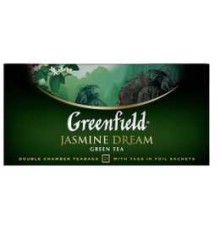 Чай greenfield пакетированный в термосаше jasmine Dream.Green tea. (2г х25п.) [*15] 0373-15