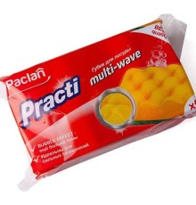 PACLAN PRACTI губки для посуды MULTI-WAVE 5шт