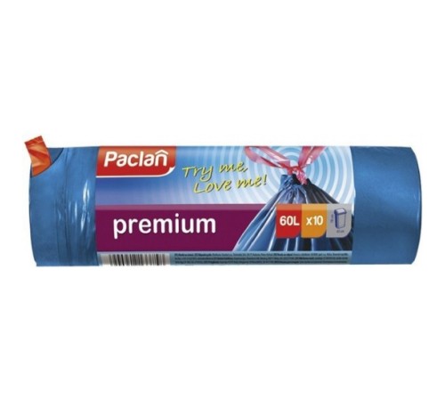 Мешки Д/Мусора Paclan  60л с завяз.