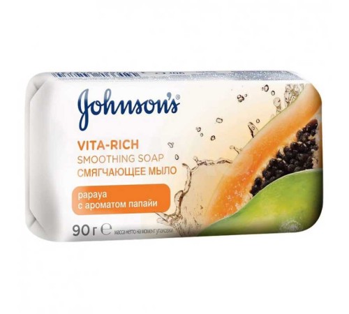 Мыло Johnsons папайи 90гр Мыло Johnsons папайи 90гр